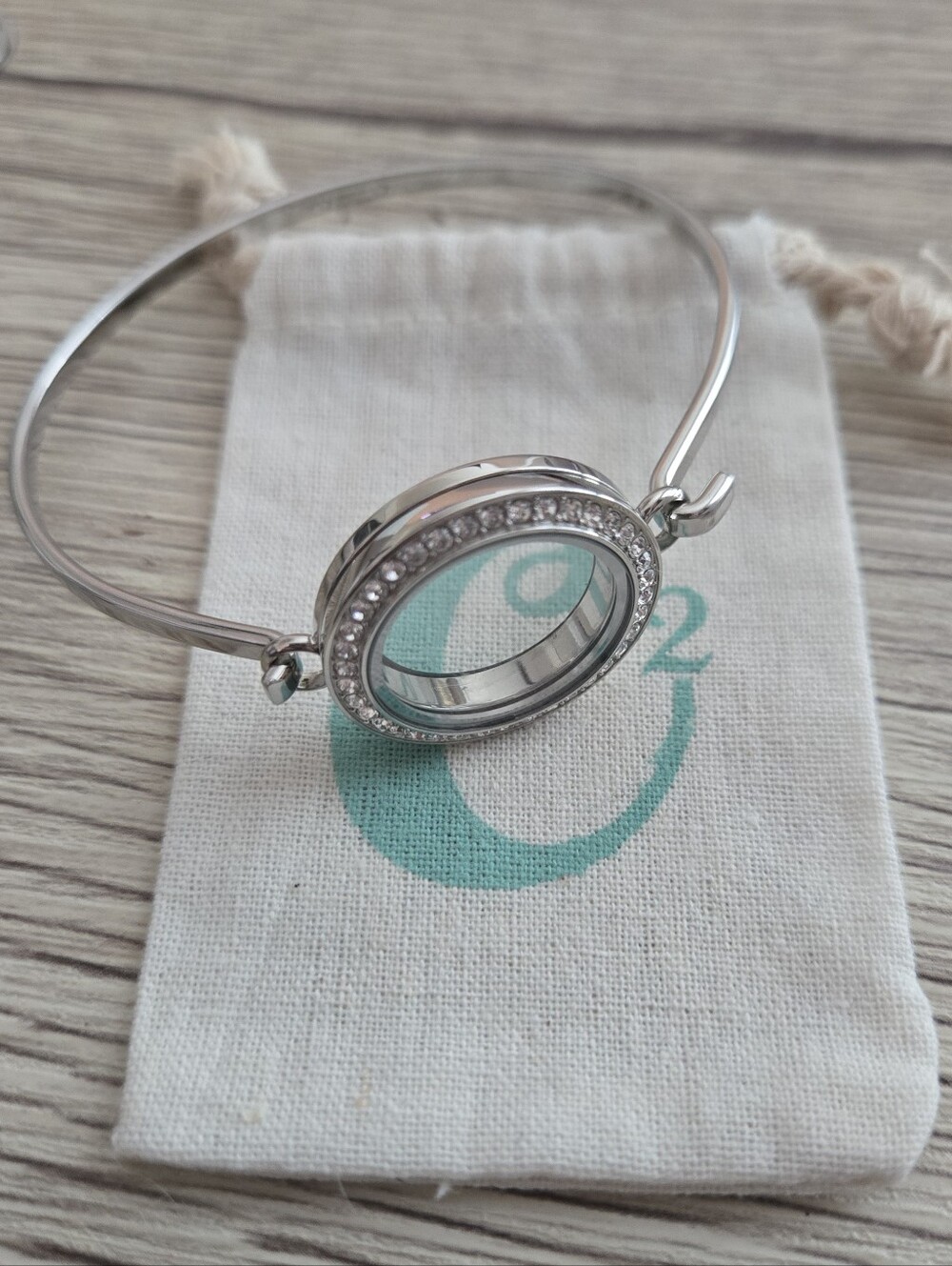 🦉Bangle Locket Bracelet